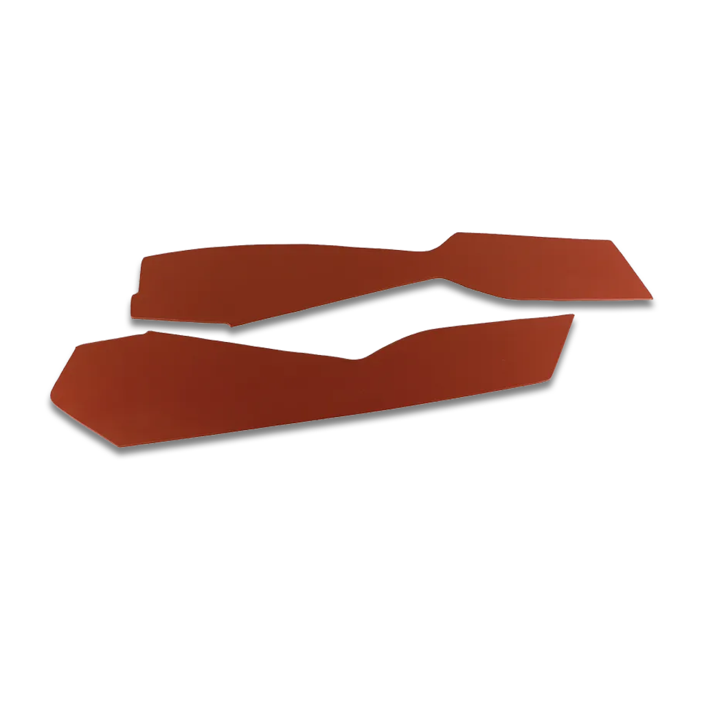 C3 1981-1982 Corvette Leather Console Side Panels - 1981 Late - Pair
