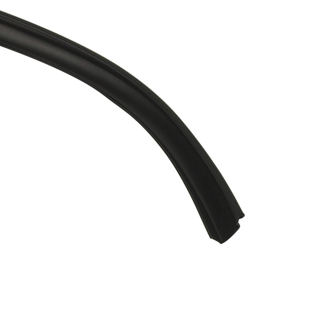 C3 1977-1982 Corvette Windshield Reveal Molding, Upper Black