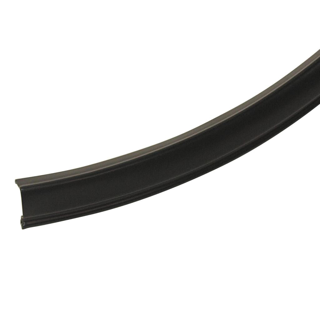 C3 1977-1982 Corvette Windshield Reveal Molding, Upper Black