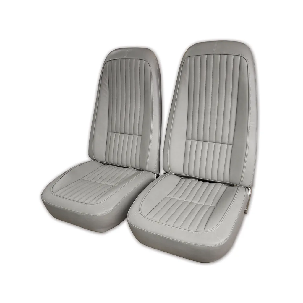 C3 1976 Corvette Mounted Seats Vinyl - Pair