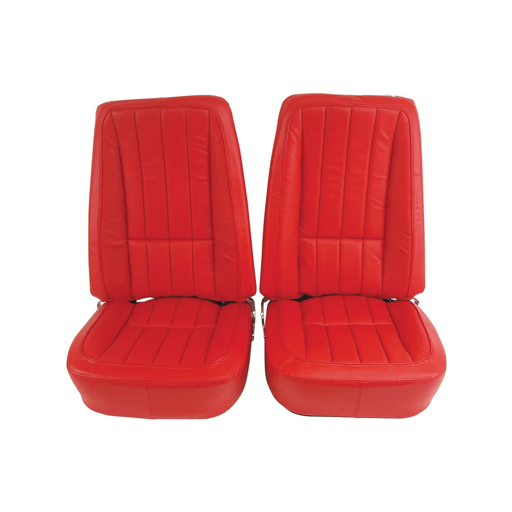 C3 1968 Corvette Leather Seat Covers - Pair