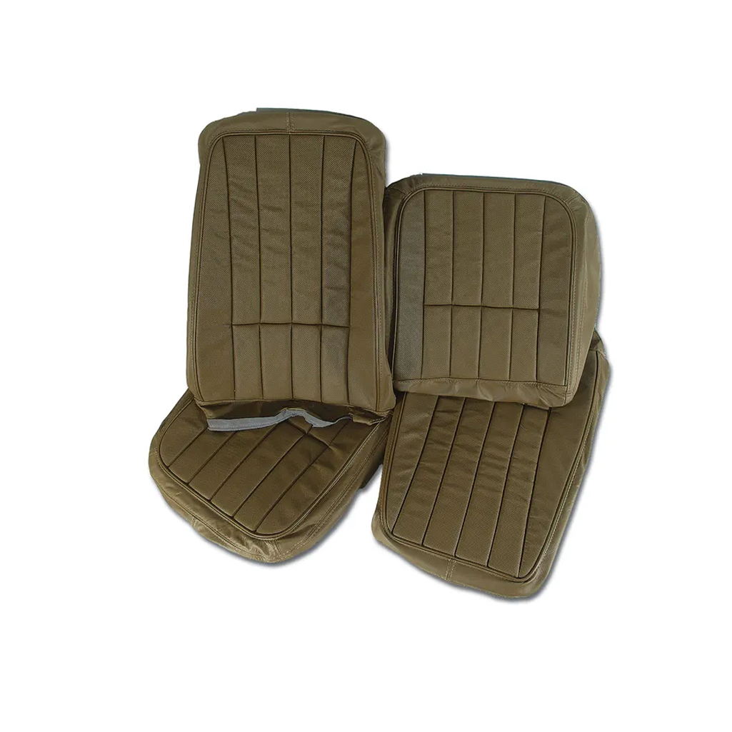 C3 1968 Corvette Leather Seat Covers - Pair