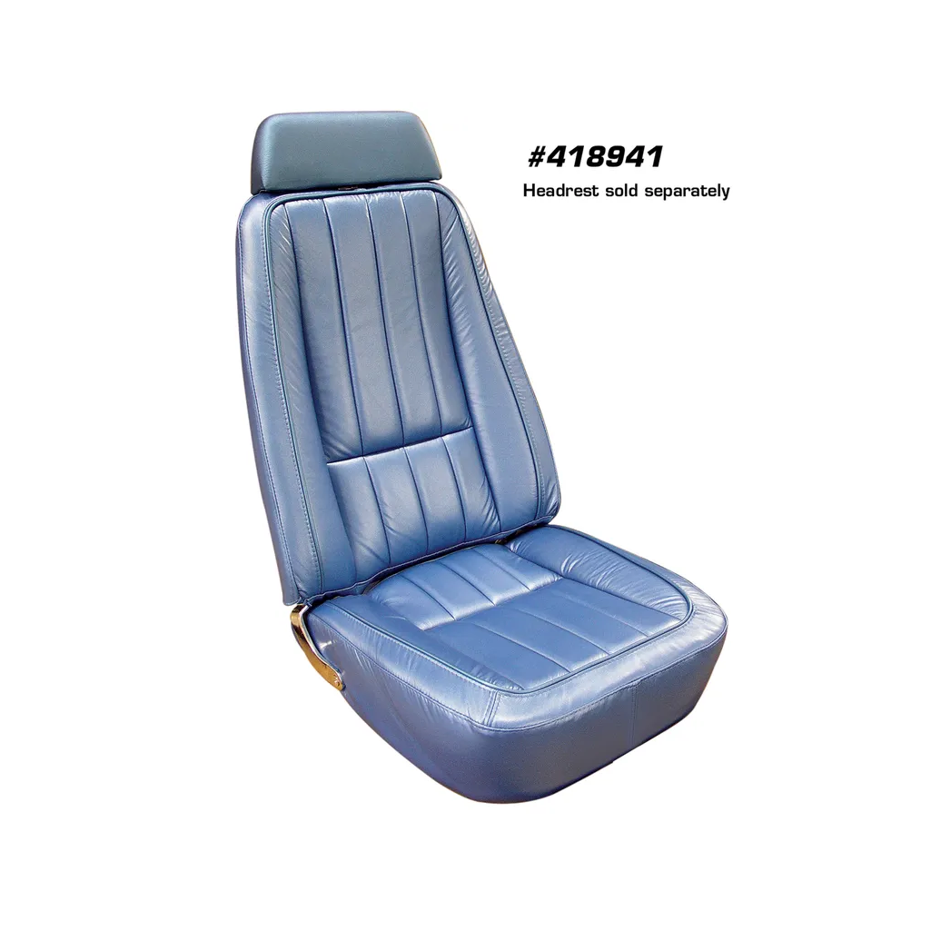 C3 1969 Corvette Leather Seat Covers - Pair