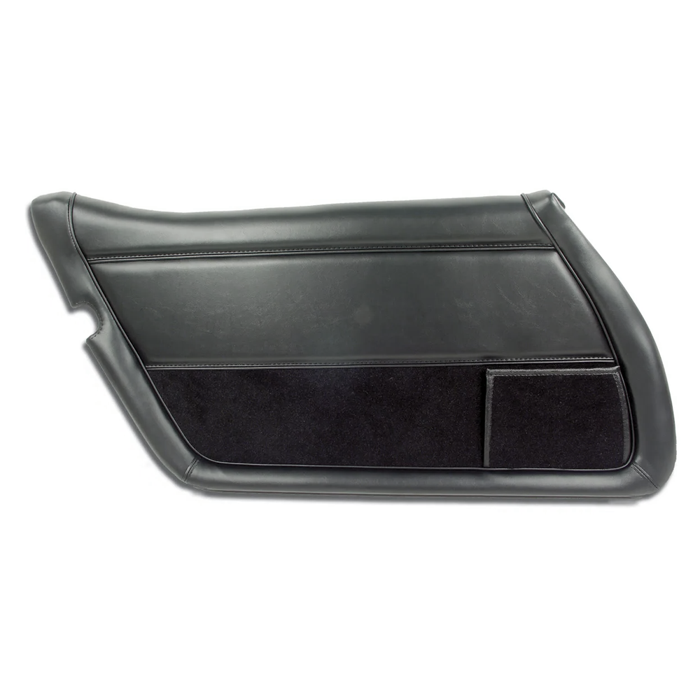 C3 1978 Corvette Interior Package - OE Leather Covers, Foam, Deluxe Door Panels - Black