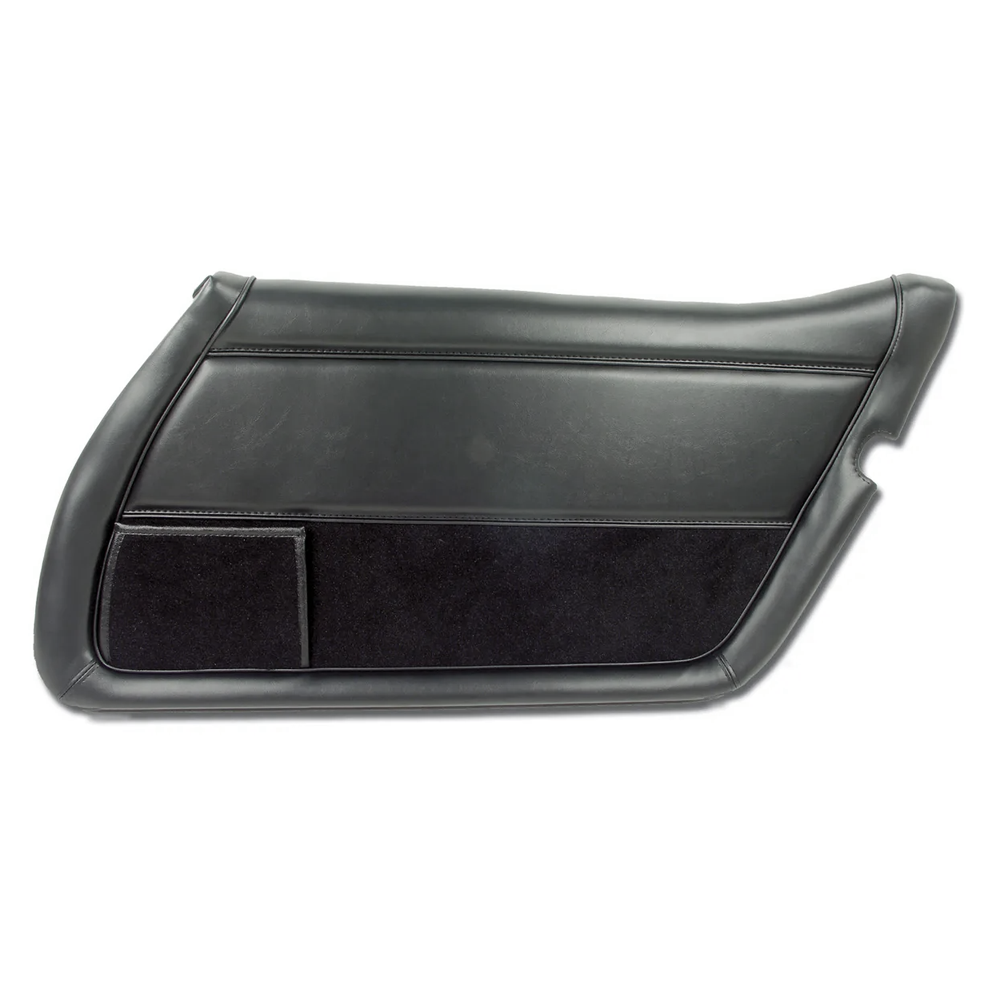C3 1978 Corvette Interior Package - OE Leather Covers, Foam, Deluxe Door Panels - Black