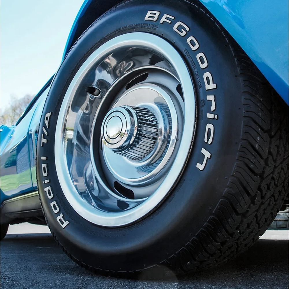 C3 1968 Corvette Rally Wheel Set - Replacement