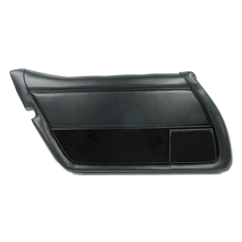 C3 1978 Corvette Interior Package - Full Leather Covers, Foam, Deluxe Door Panels - Black