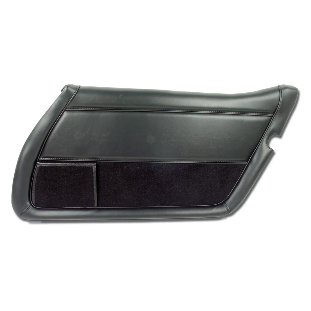C3 1978 Corvette Interior Package - Full Leather Covers, Foam, Deluxe Door Panels - Black