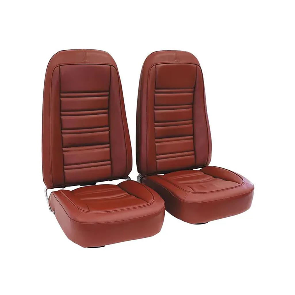 C3 1976-1978 Corvette Leather Seat Covers 100% Leather - Pair