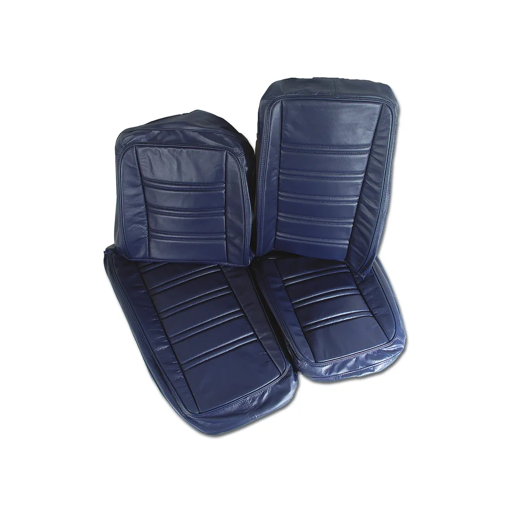 C3 1976-1978 Corvette Leather Seat Covers 100% Leather - Pair