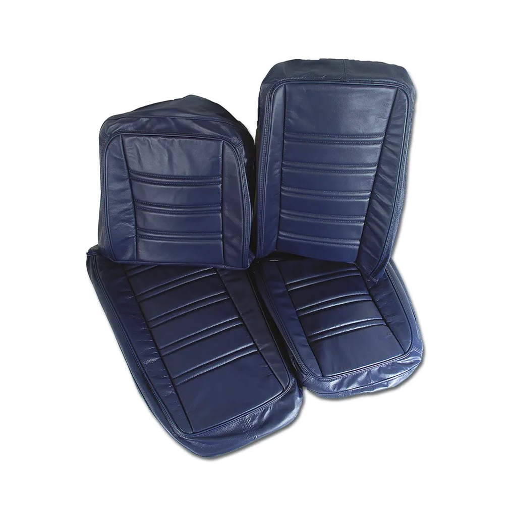C3 1976-1978 Corvette Mounted Seats 100% Leather - Pair