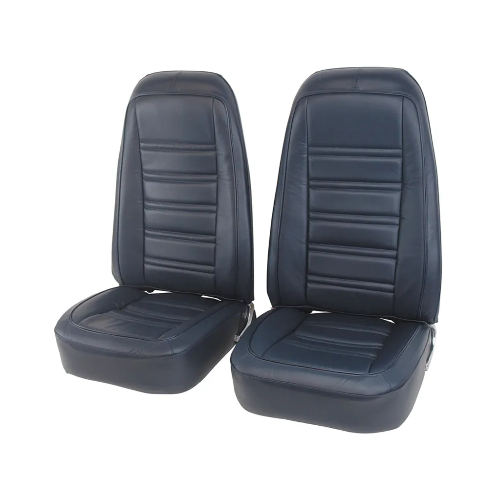 C3 1976-1978 Corvette Mounted Seats 100% Leather - Pair