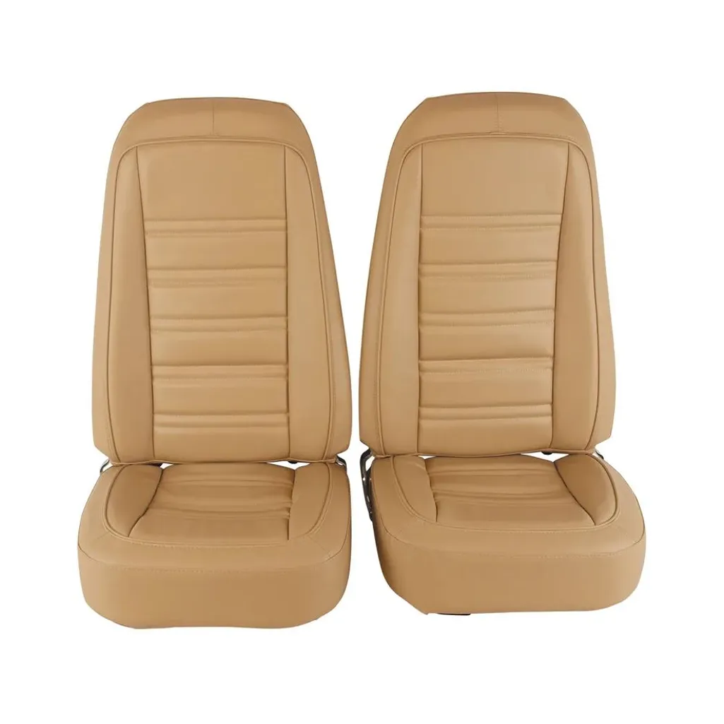 C3 1976-1978 Corvette Mounted Seats 100% Leather - Pair