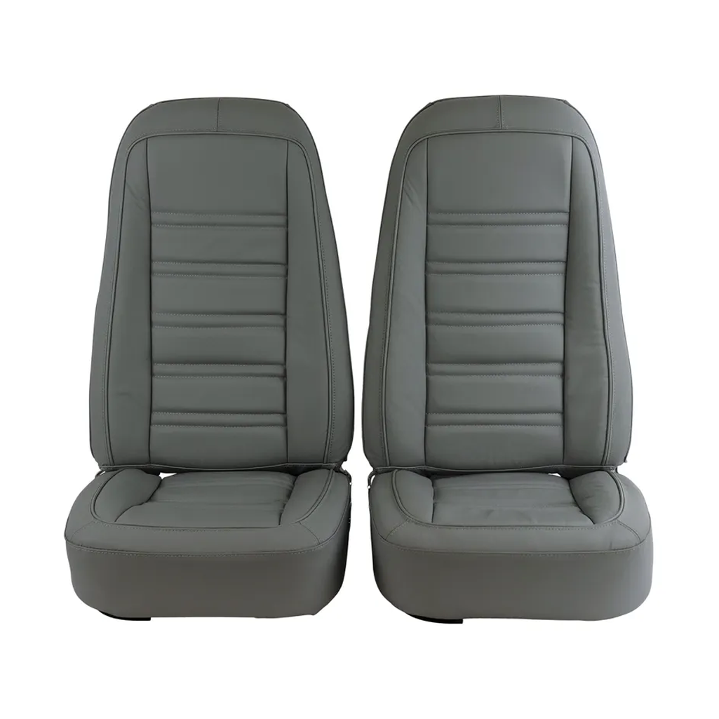 C3 1976-1978 Corvette Mounted Seats 100% Leather - Pair