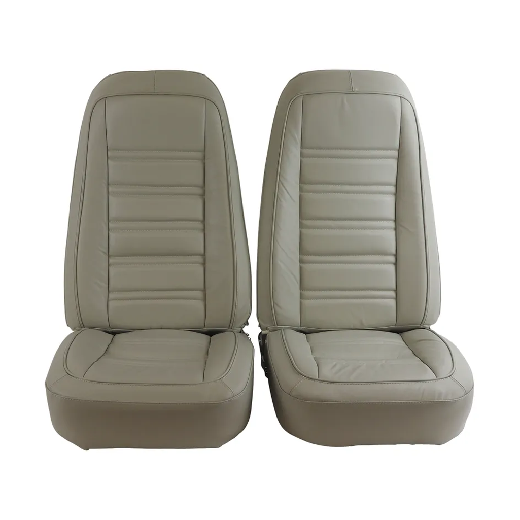 C3 1976-1978 Corvette Mounted Seats 100% Leather - Pair