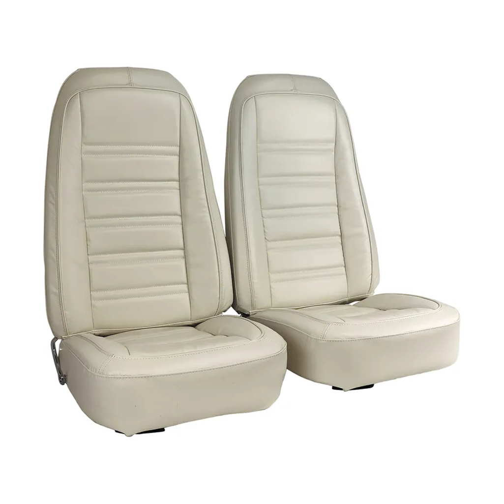 C3 1976-1978 Corvette Mounted Seats 100% Leather - Pair