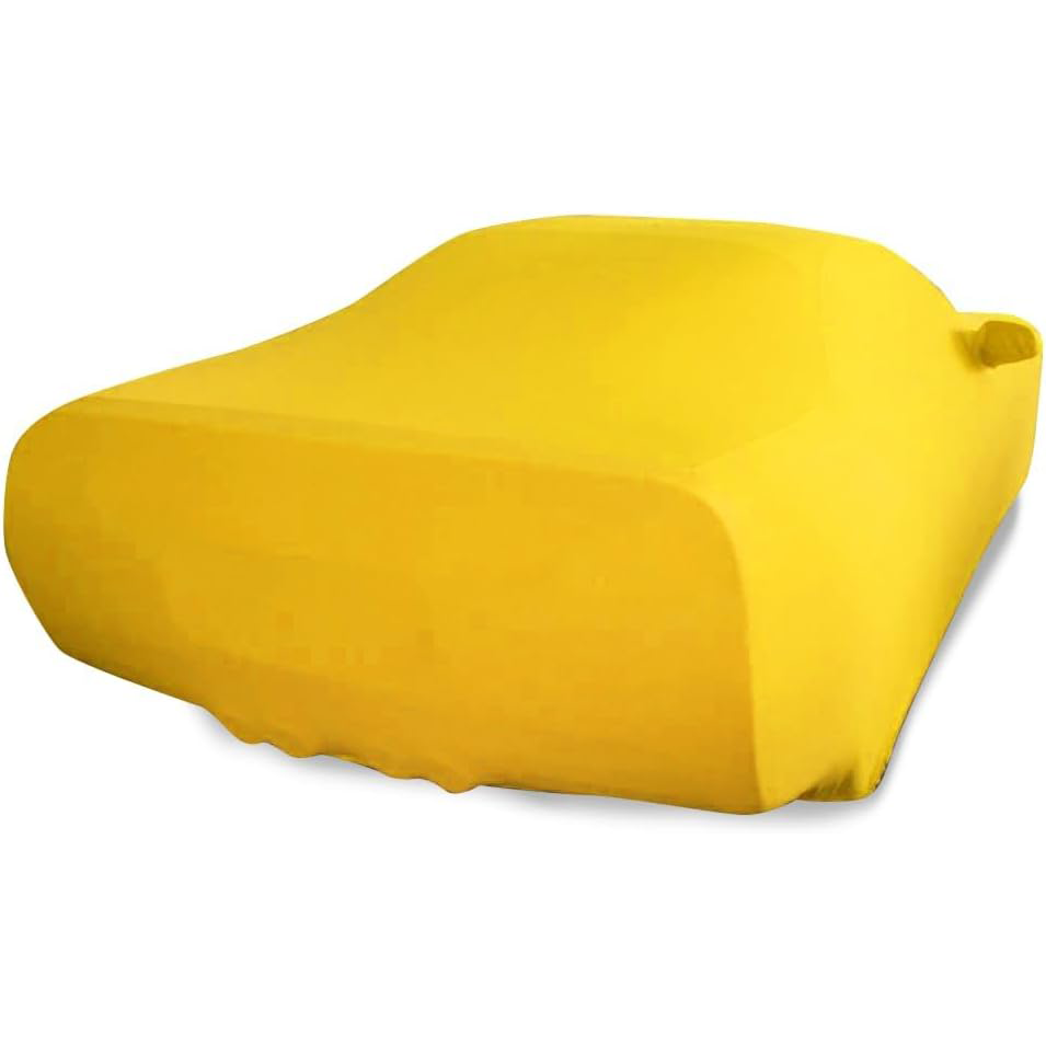 Corvette Ultraguard Stretch Satin Car Cover - Yellow - Indoor : 1984-1996 C4