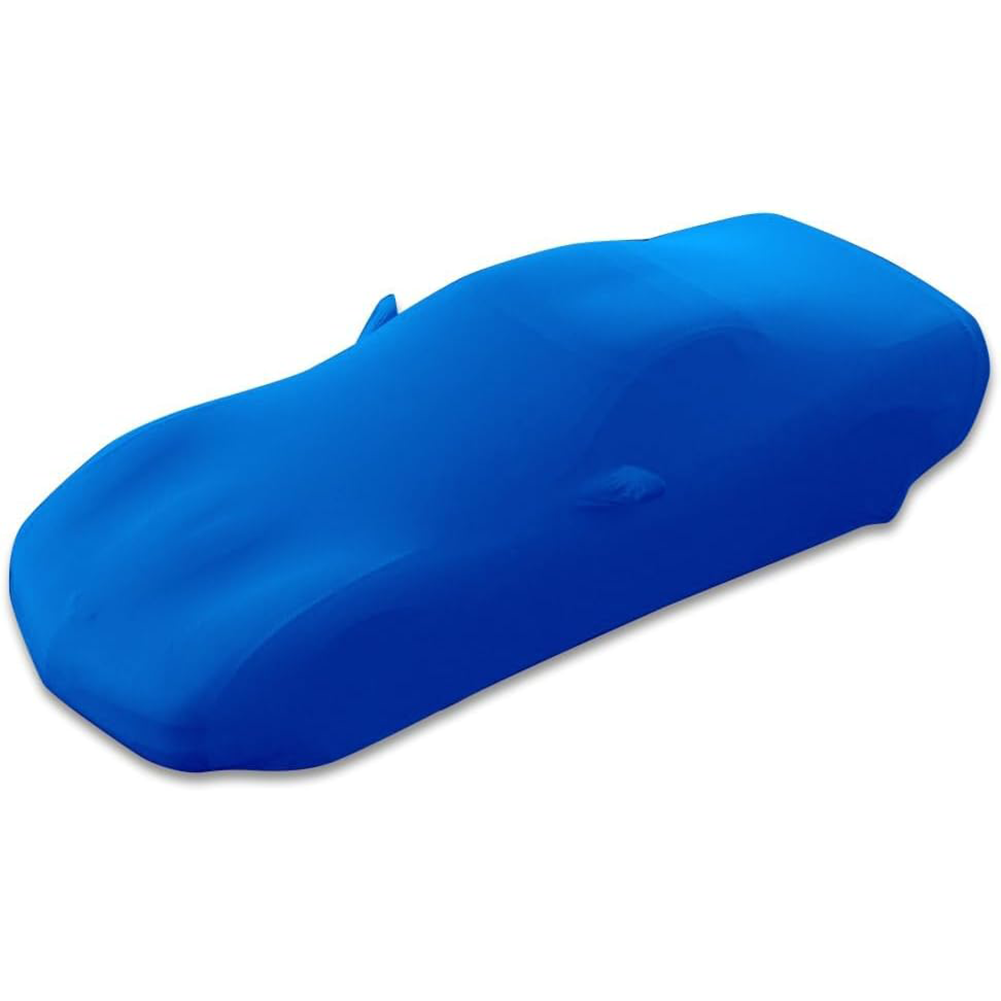 Corvette Ultraguard Stretch Satin Car Cover - Medium Blue - Indoor : 1984-1996 C4