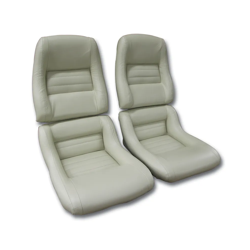 C3 1979-1982 Corvette Leather Seat Covers 100% Leather 2-Inch Bolster
