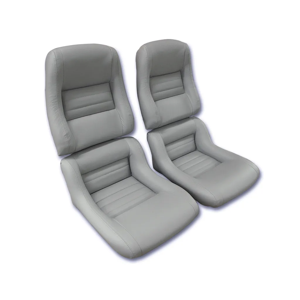 C3 1979-1982 Corvette Leather Seat Covers 100% Leather 2-Inch Bolster