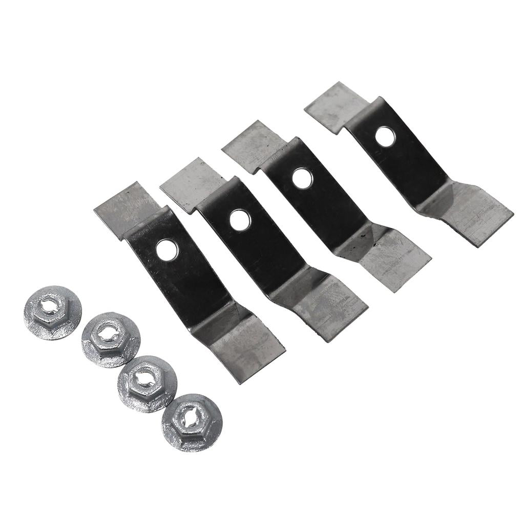C1 1958-1961 Corvette Door Panel Reflector Bracket 4 Pieces