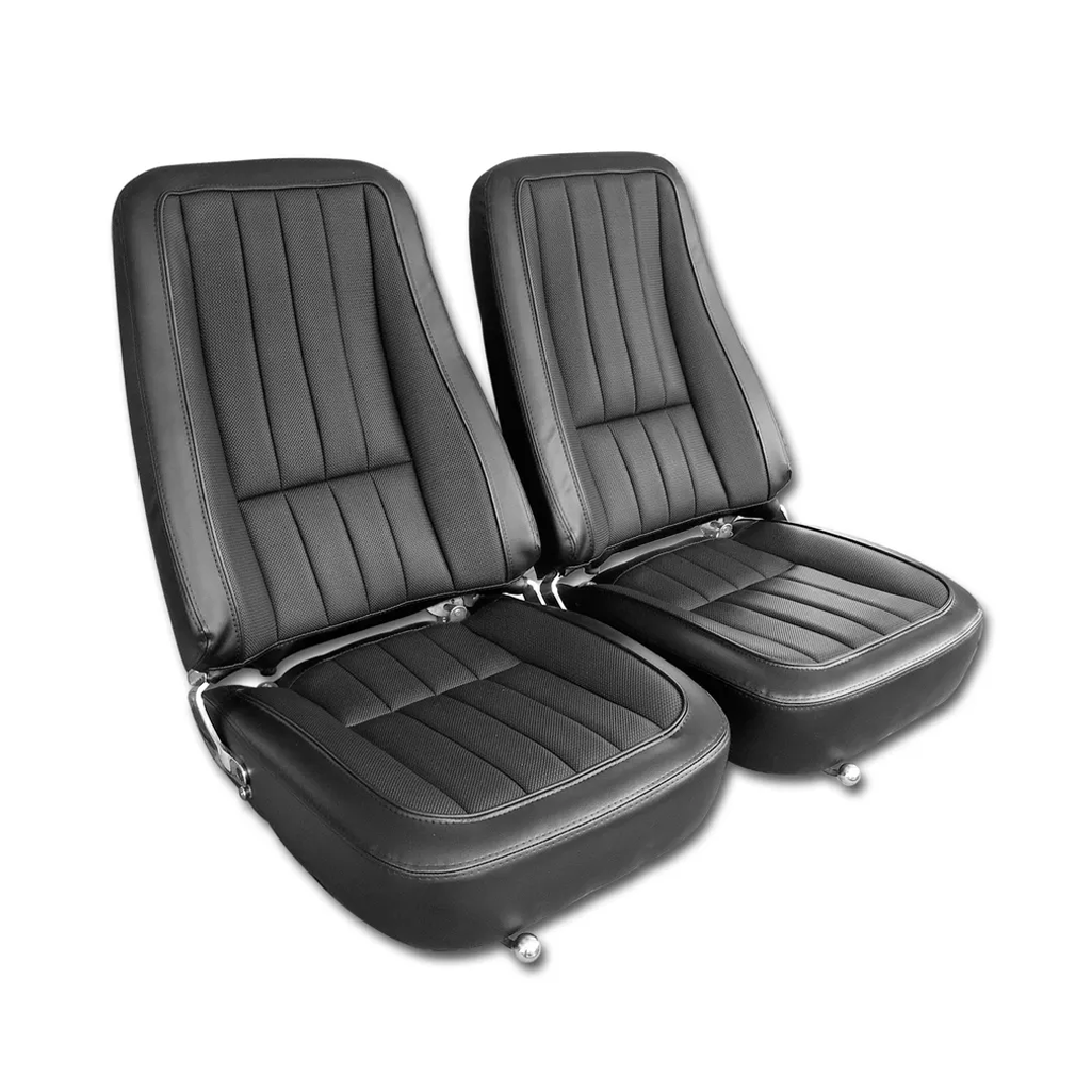 C3 1968 Corvette "Leather-Like" Vinyl Seat Covers - Pair