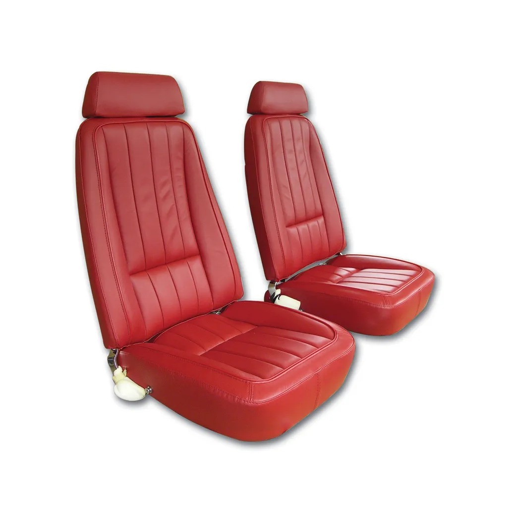 C3 1969 Corvette "Leather-Like" Vinyl Seat Covers - Pair