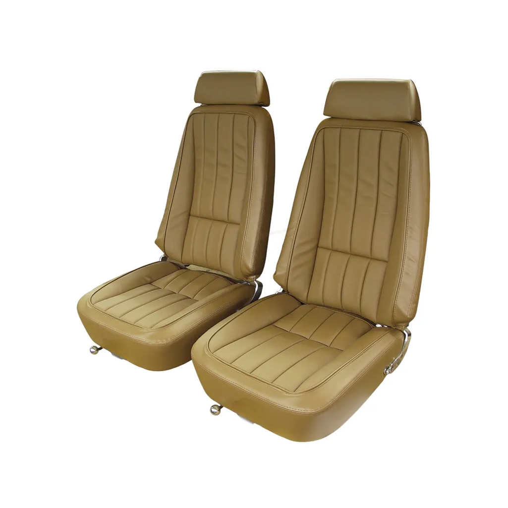 C3 1969 Corvette "Leather-Like" Vinyl Seat Covers - Pair