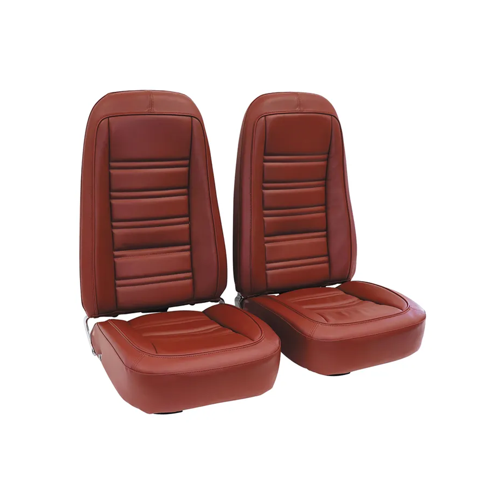 C3 1978 Corvette Mounted Seats - Leather-Like Vinyl