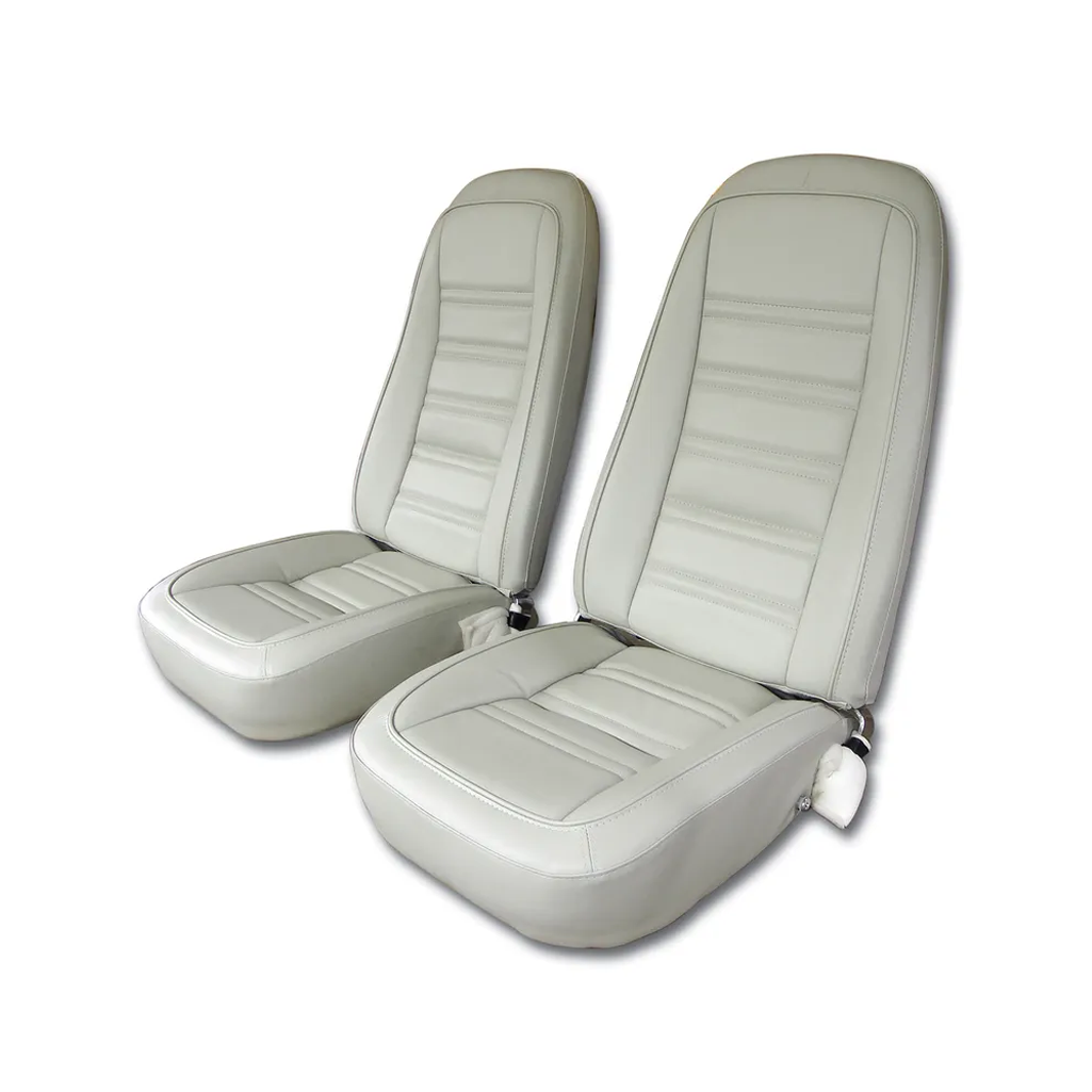 C3 1976-1978 Corvette "Leather-Like" Vinyl Seat Covers - Pair