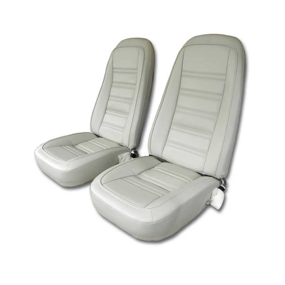 C3 1978 Corvette Mounted Seats - Leather-Like Vinyl