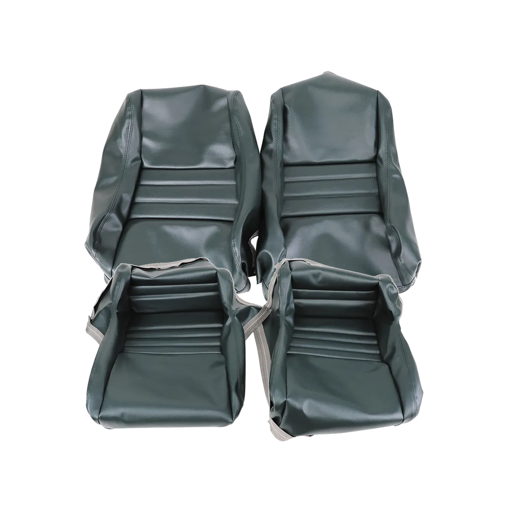 C3 1979-1982 Corvette "Leather-Like" Vinyl Seat Covers - 2-Inch Bolster - Pair