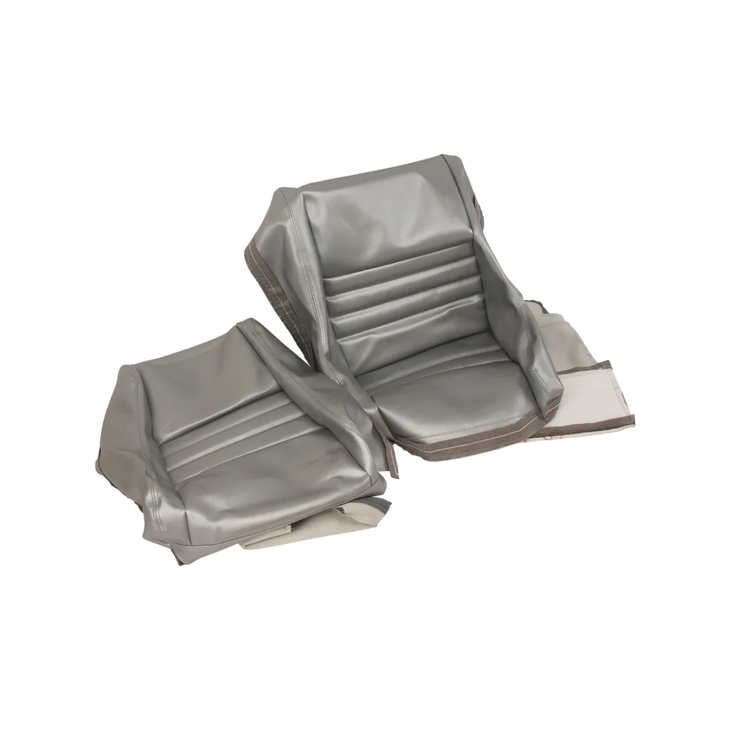 C3 1979-1982 Corvette "Leather-Like" Vinyl Seat Covers - 2-Inch Bolster - Pair