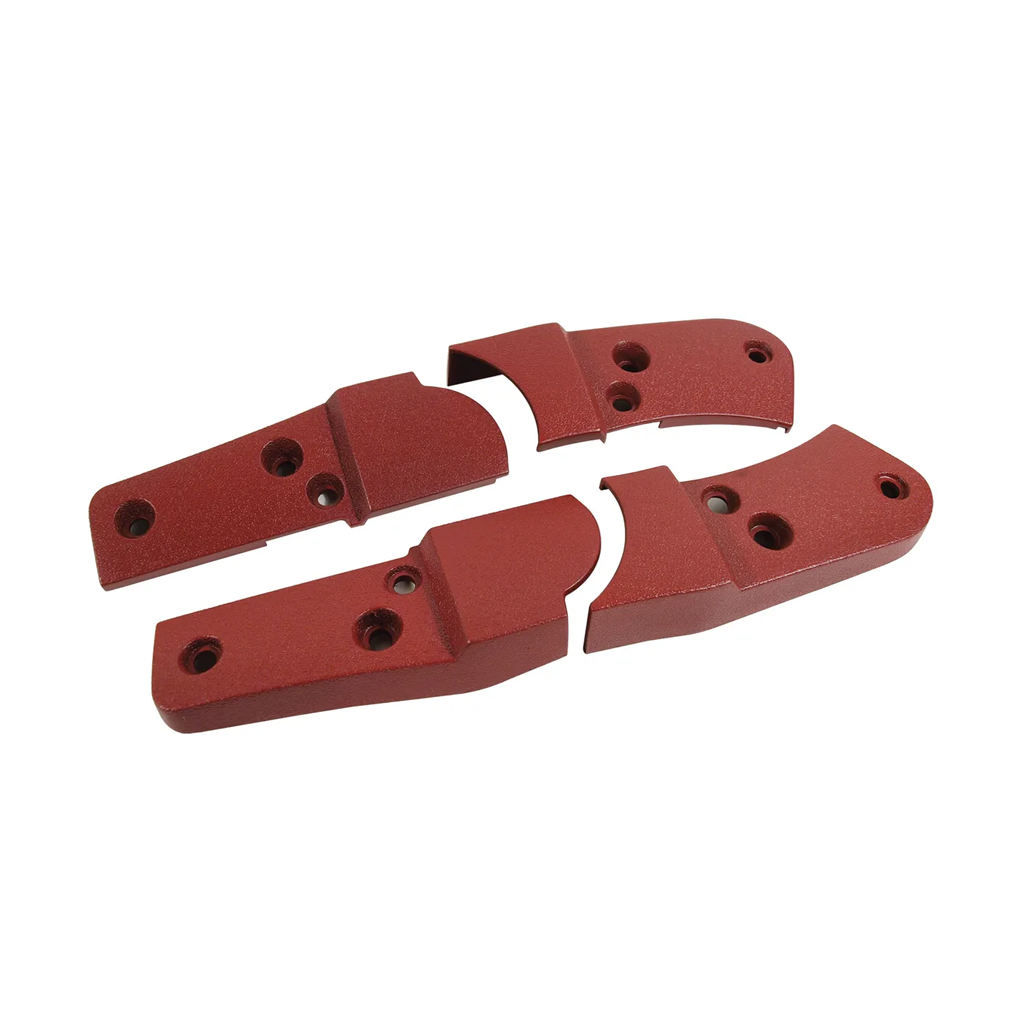 C3 1978-1982 Corvette Reproduction Seat Hinge Cover Kit - 4Pc