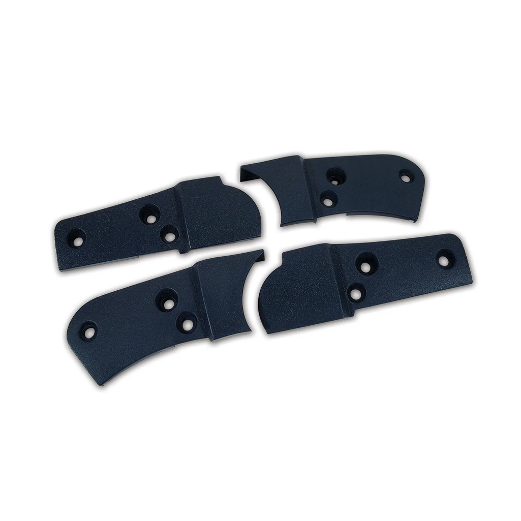 C3 1978-1982 Corvette Reproduction Seat Hinge Cover Kit - 4Pc
