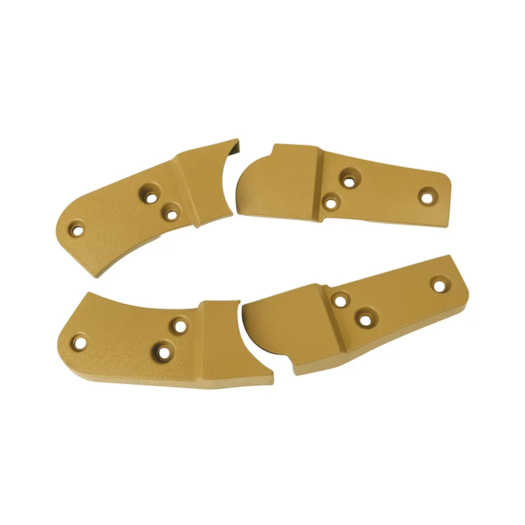 C3 1978-1982 Corvette Reproduction Seat Hinge Cover Kit - 4Pc