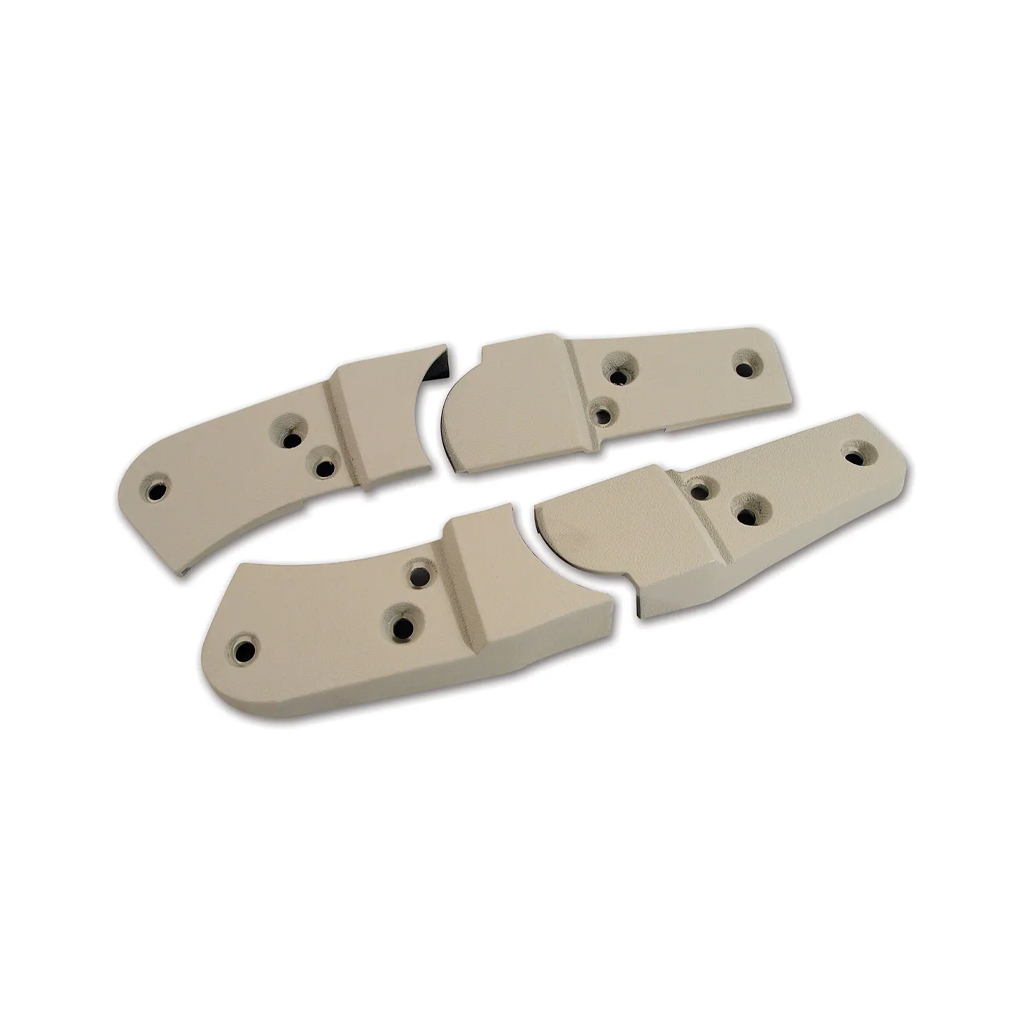 C3 1978-1982 Corvette Reproduction Seat Hinge Cover Kit - 4Pc