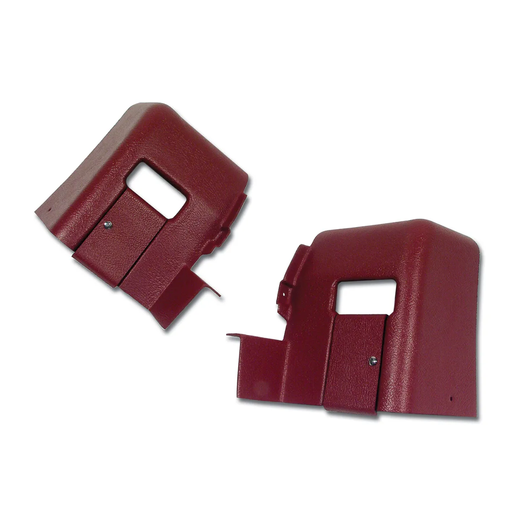 C3 1974-1977 Corvette Interior Rear Quarter Panel Extensions - Coupe