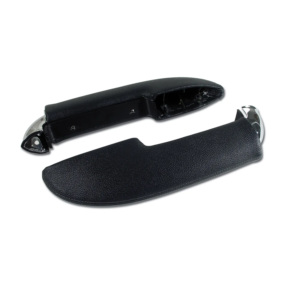 C1 1958 Corvette Armrests with Chrome Ends - Pair