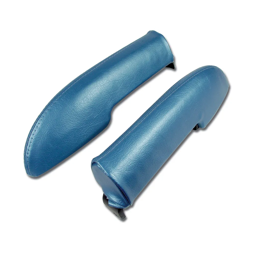 C1 1961 Corvette Armrests W/O Chrome Ends - Pair
