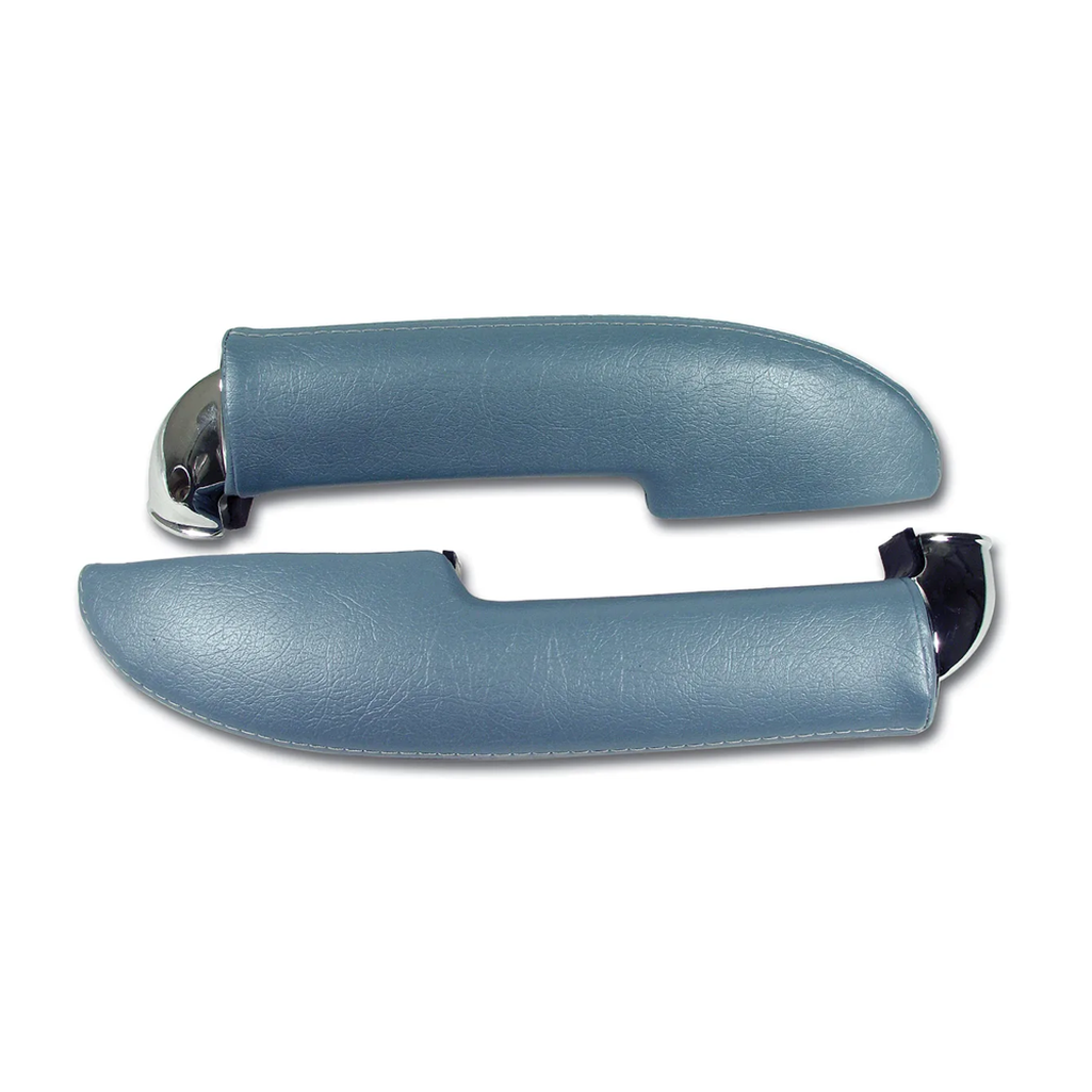 C1 1959-1960 Corvette Armrest with Chrome End - Pair