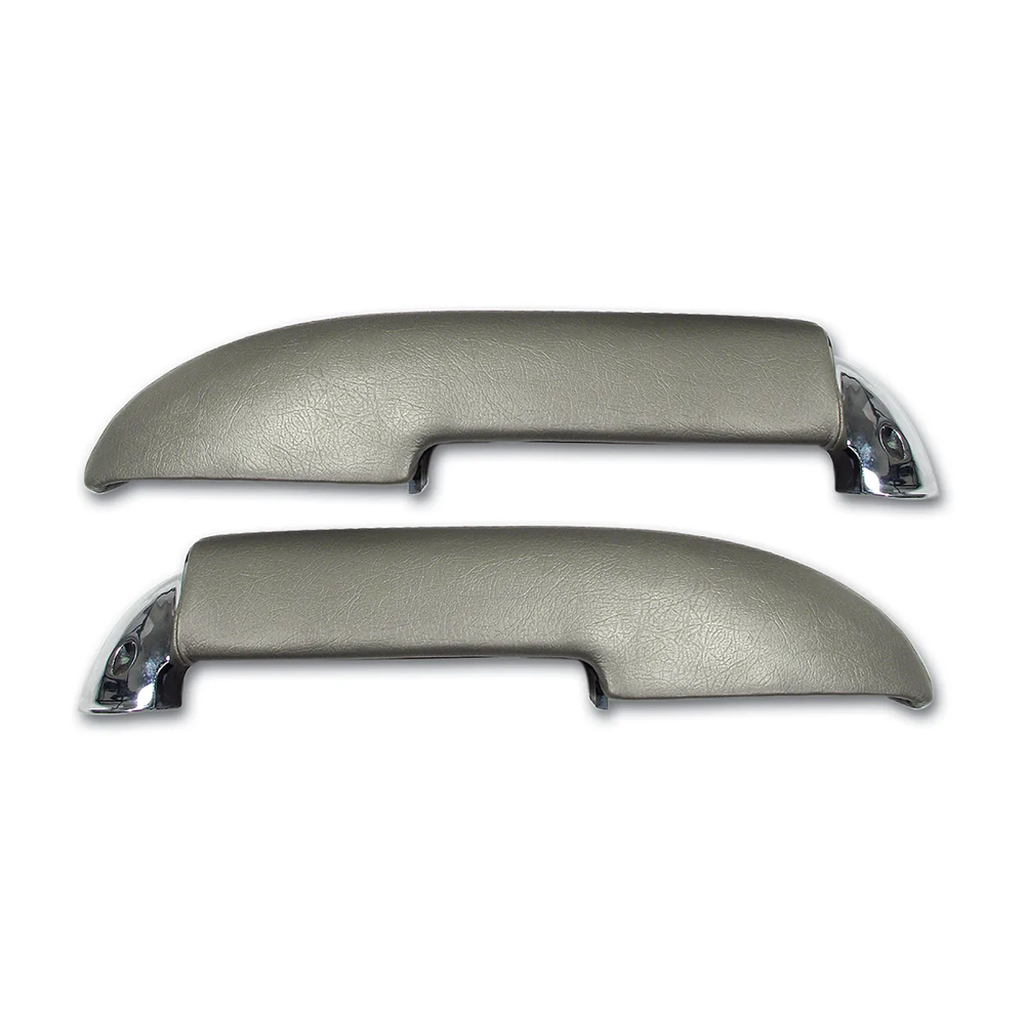 C1 1959-1960 Corvette Armrest with Chrome End - Pair