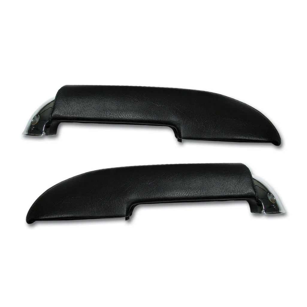 C1 1959-1960 Corvette Armrest with Chrome End - Pair