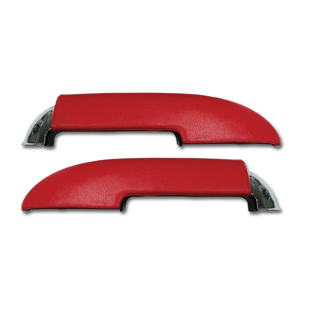 C1 1959-1960 Corvette Armrest with Chrome End - Pair