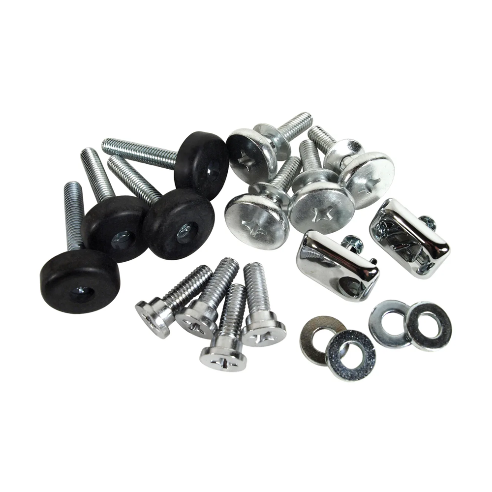 C3 1970-1973 Corvette Seat Hardware Repair Kit W/Buttons - 18Pc Kit