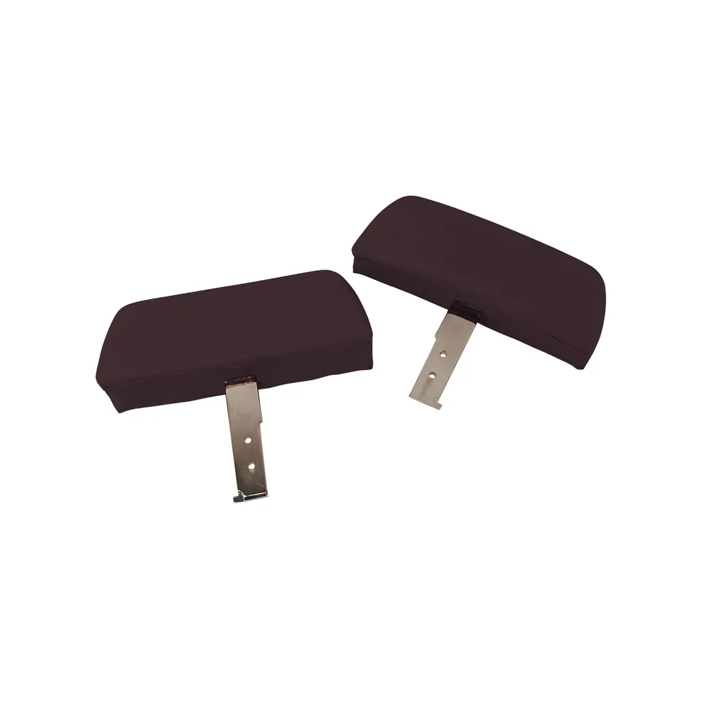 C3 1968-1969 Corvette Headrests - Complete W/Leather Covers