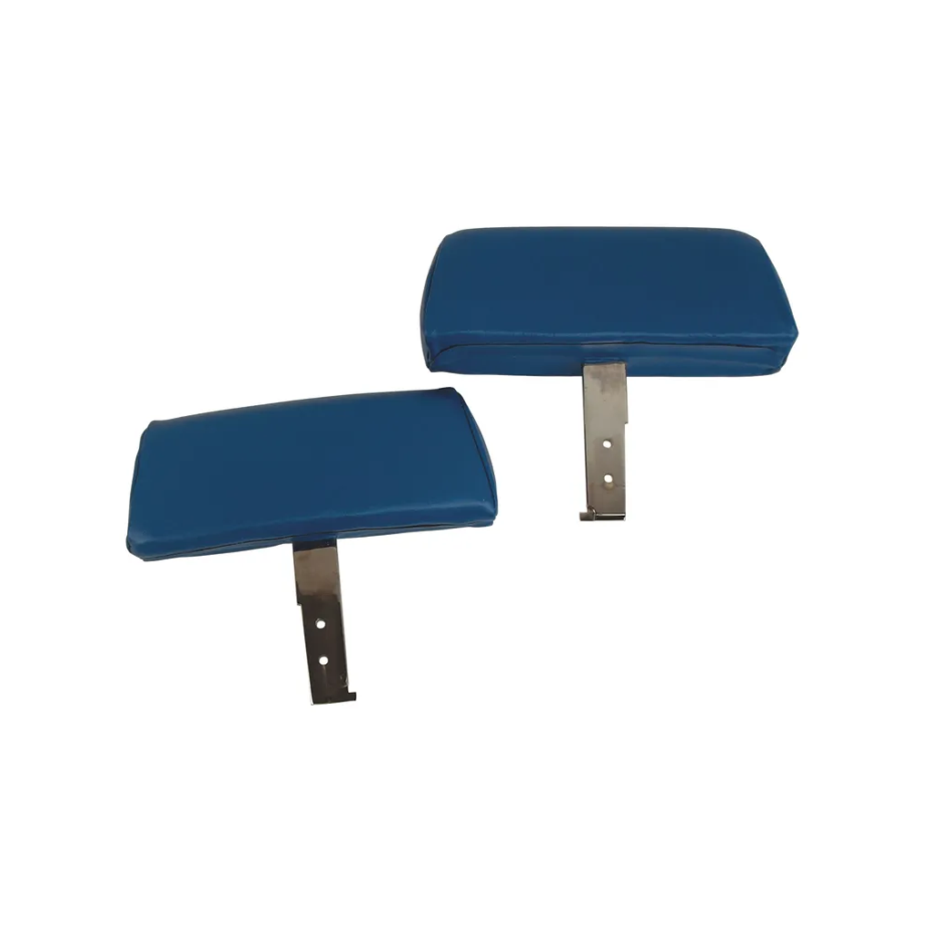 C3 1968-1969 Corvette Headrests - Complete W/Leather Covers