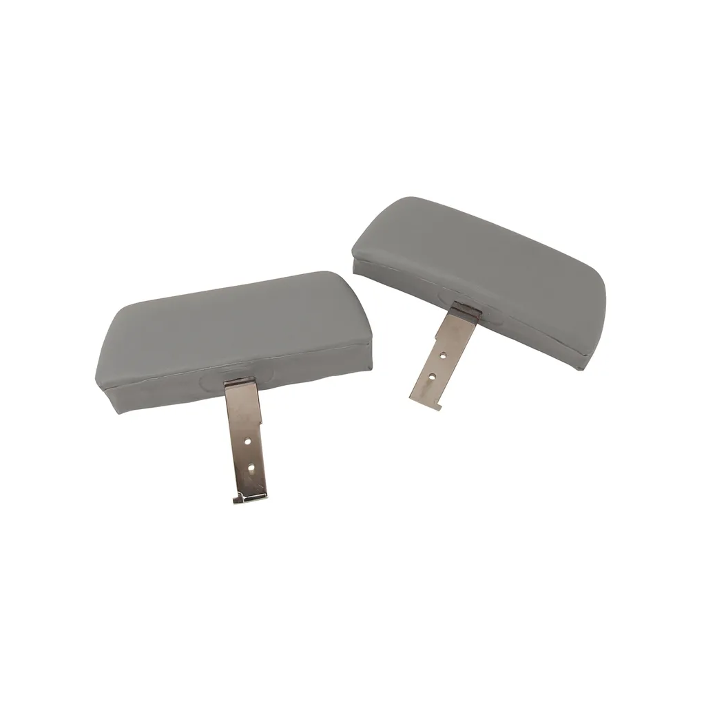 C3 1968-1969 Corvette Headrests - Complete W/Leather Covers