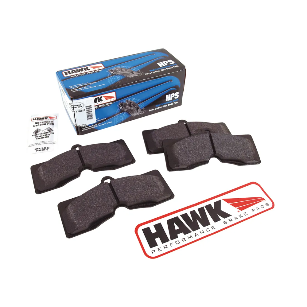 1965-1982 C2, C3 Corvette Brake Pads - Front/Rear Hawk HP Street (2 Required)
