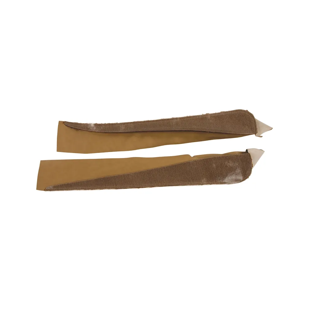 C3 1976 Corvette Carpet Vinyl Strips - Dark Buckskin